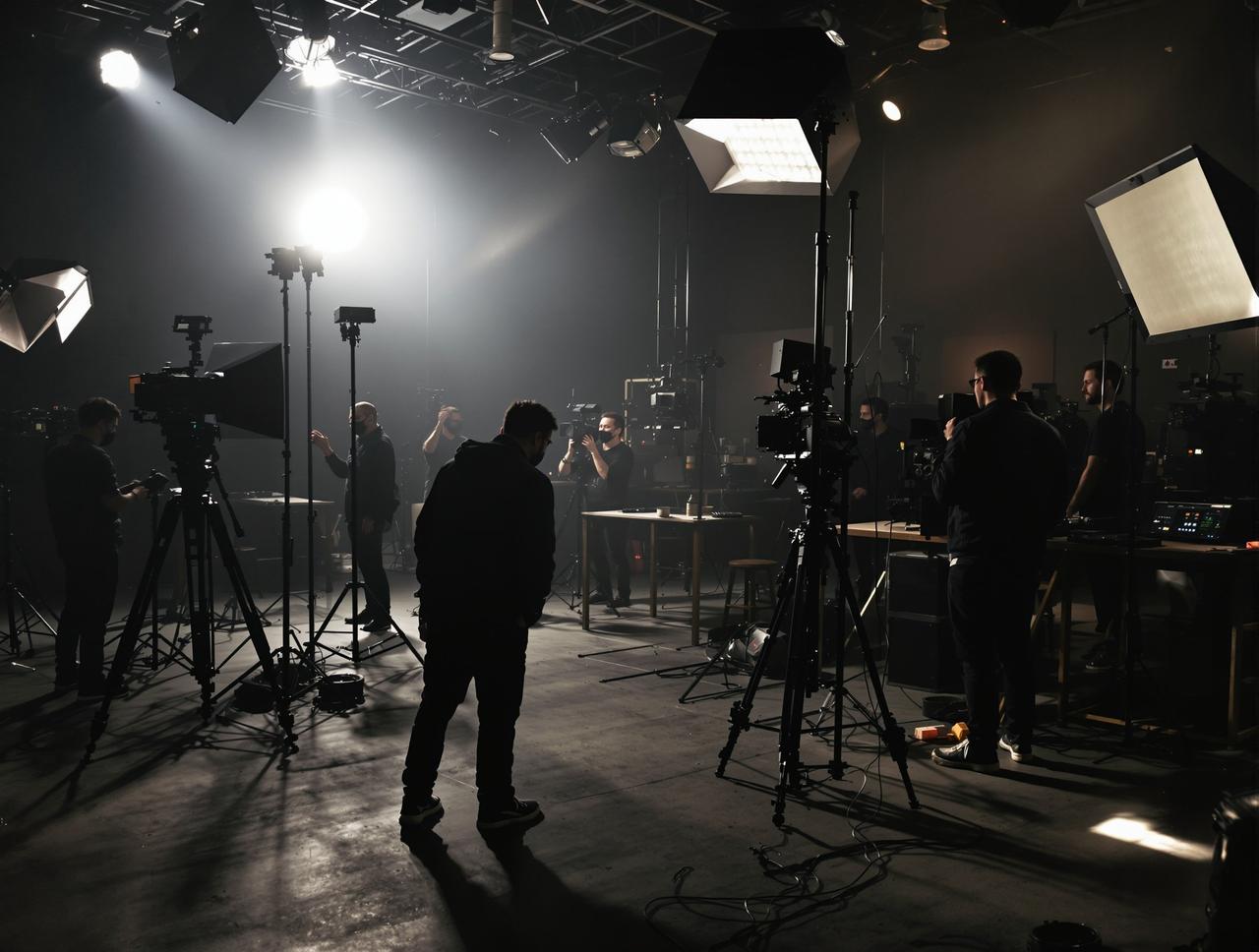 小视频制作现场